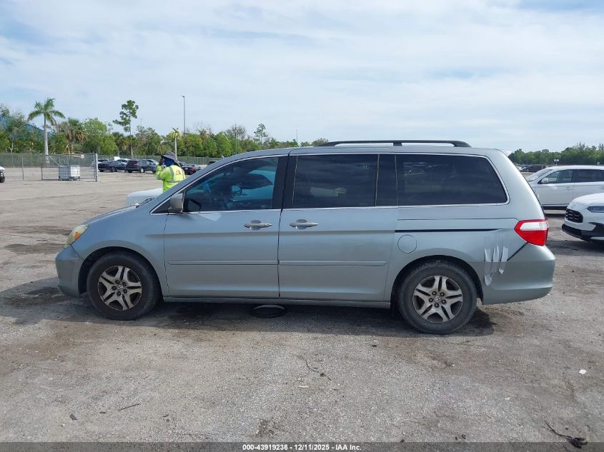 2006 Honda Odyssey Ex-L VIN: 5FNRL38616B114432 Lot: 43919236