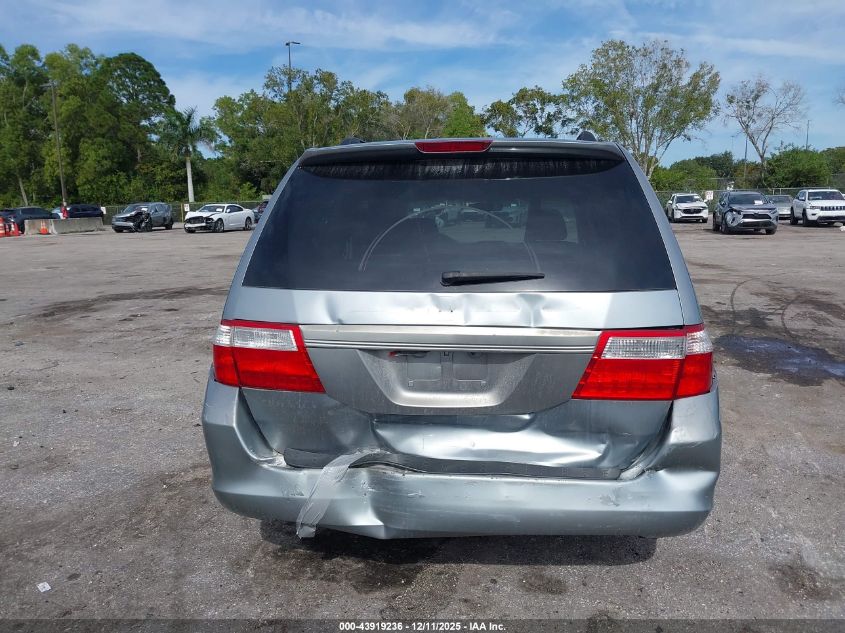2006 Honda Odyssey Ex-L VIN: 5FNRL38616B114432 Lot: 43919236