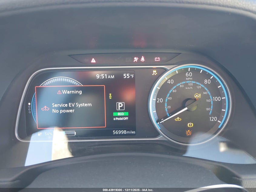 2019 Nissan Leaf Sv Plus VIN: 1N4BZ1CP8KC319098 Lot: 43919300