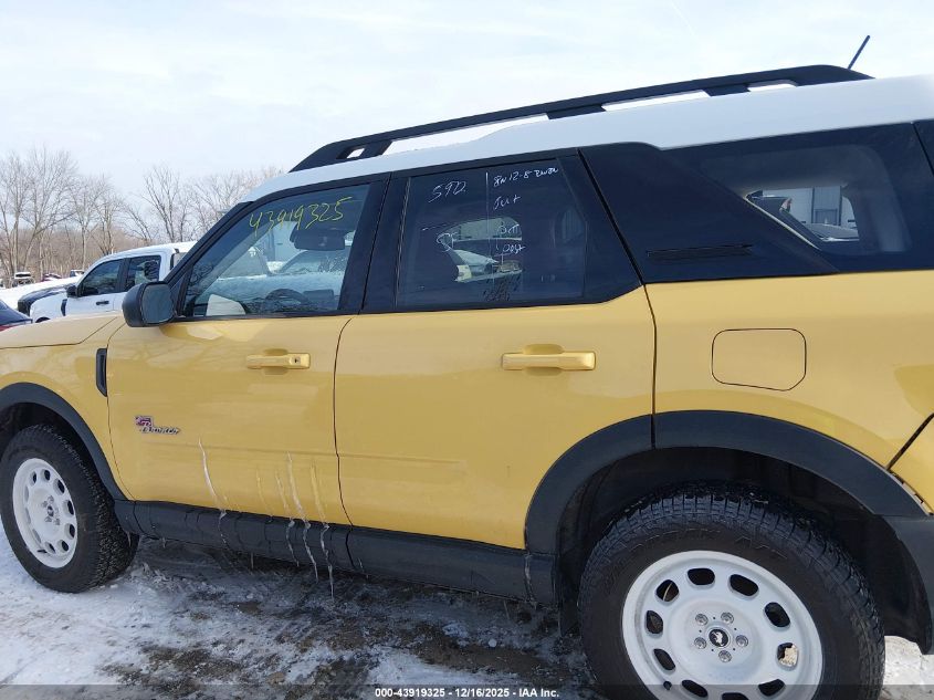 2023 Ford Bronco Sport Heritage Limited VIN: 3FMCR9H99PRD17730 Lot: 43919325