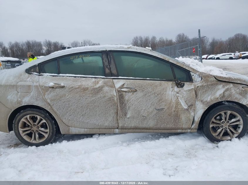 2019 Chevrolet Cruze Ls VIN: 1G1BC5SM2K7108832 Lot: 43919343