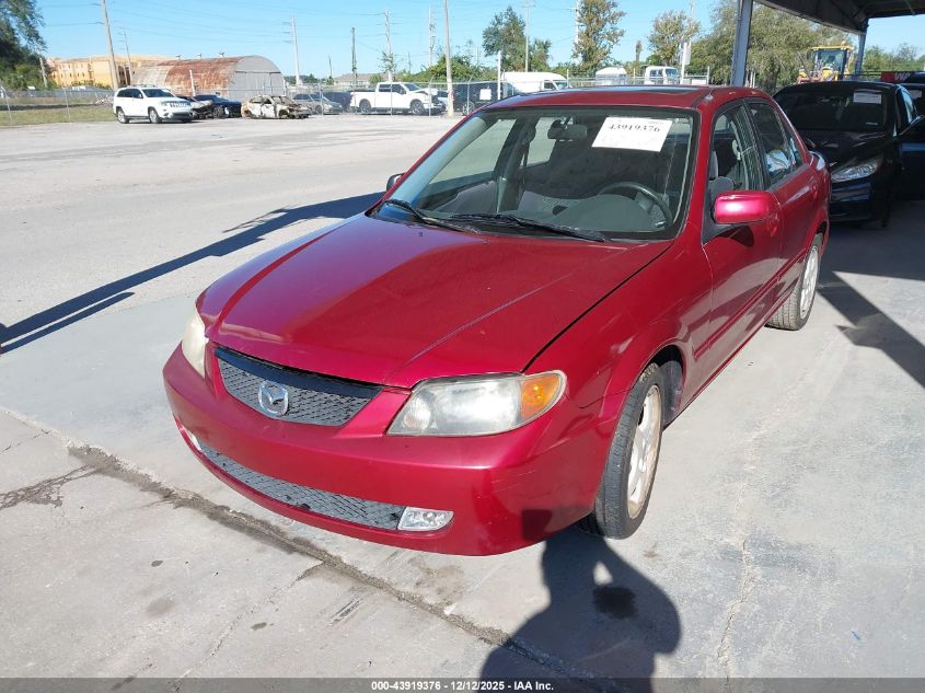 2002 Mazda Protege Dx/Es/Lx VIN: JM1BJ225921576709 Lot: 43919376