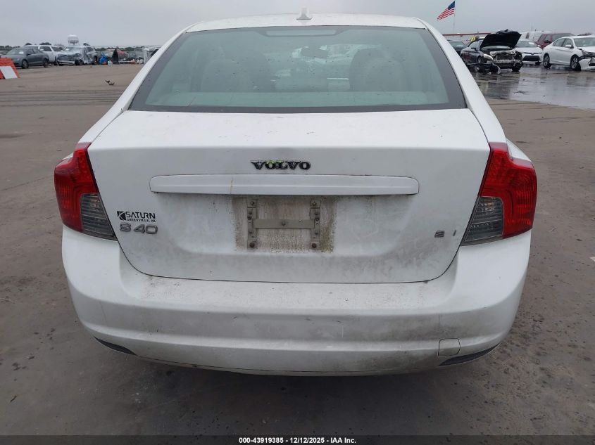2008 Volvo S40 2.4I VIN: YV1MS382582375041 Lot: 43919385