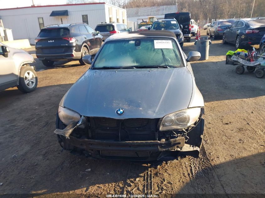 2011 BMW 135I VIN: WBAUN7C5XBVM24971 Lot: 43919395