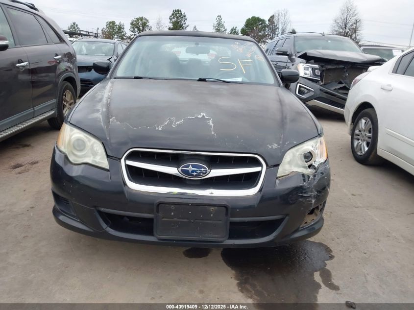 2009 Subaru Legacy 2.5I VIN: 4S3BL616897230251 Lot: 43919409