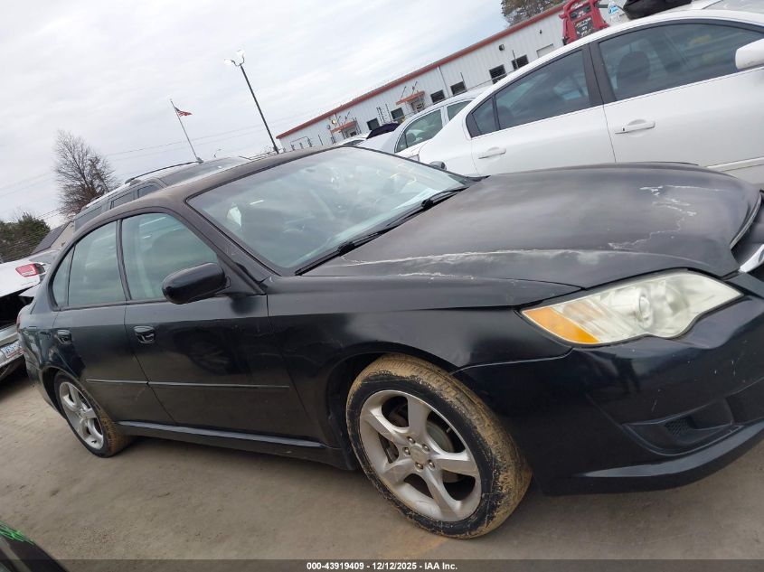 2009 Subaru Legacy 2.5I VIN: 4S3BL616897230251 Lot: 43919409