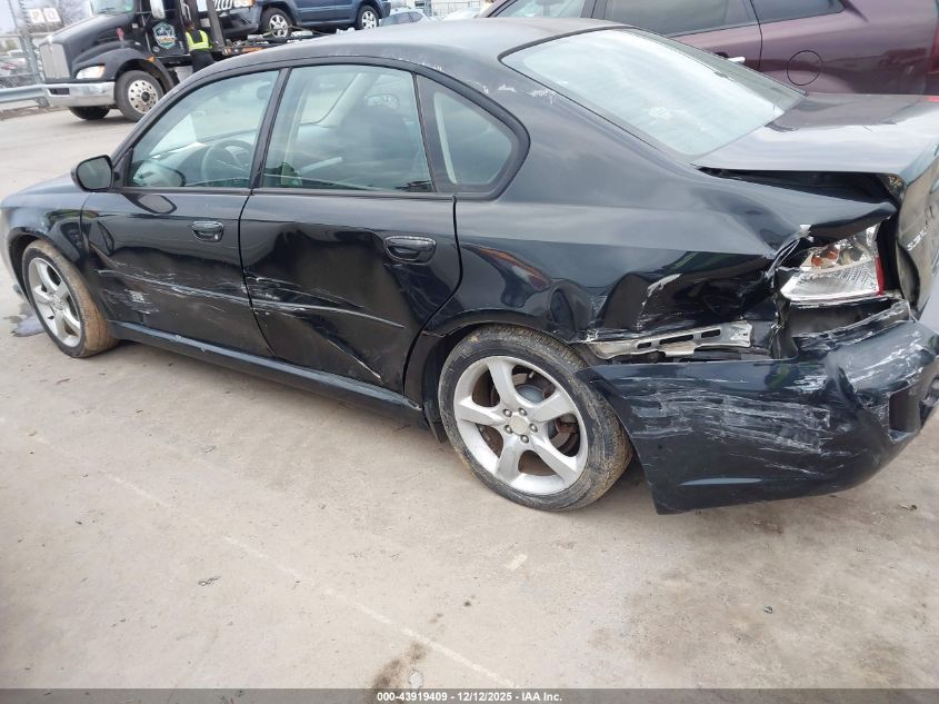 2009 Subaru Legacy 2.5I VIN: 4S3BL616897230251 Lot: 43919409