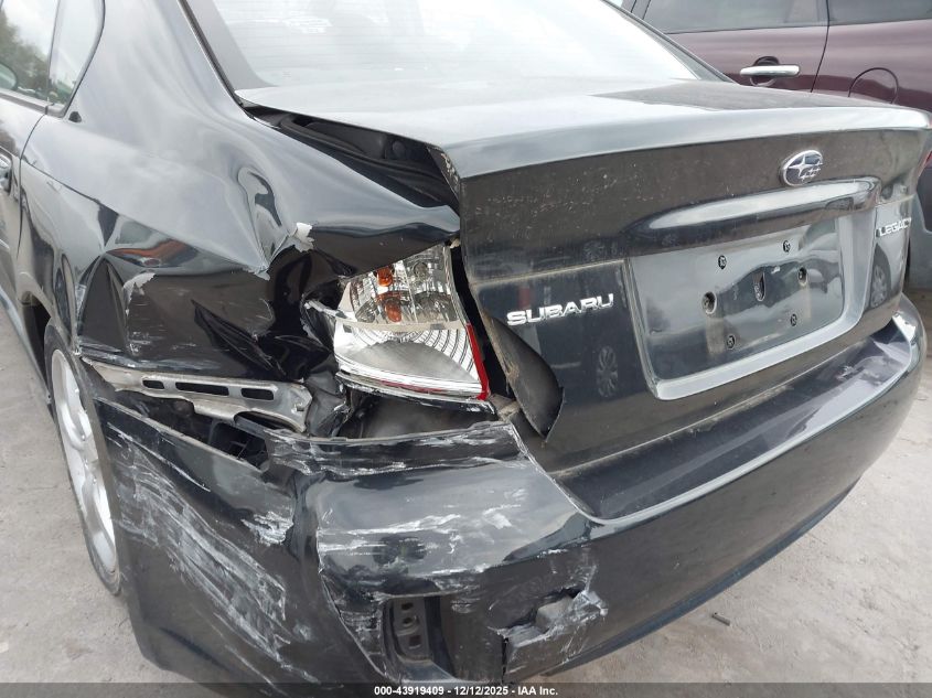 2009 Subaru Legacy 2.5I VIN: 4S3BL616897230251 Lot: 43919409