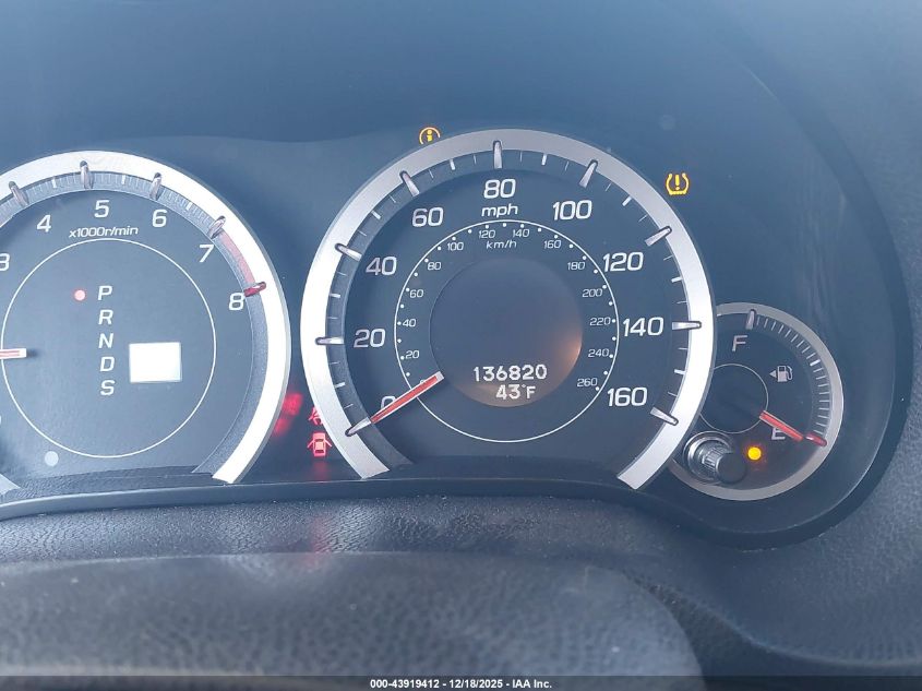 2012 Acura Tsx 2.4 VIN: JH4CW2H5XCC005019 Lot: 43919412