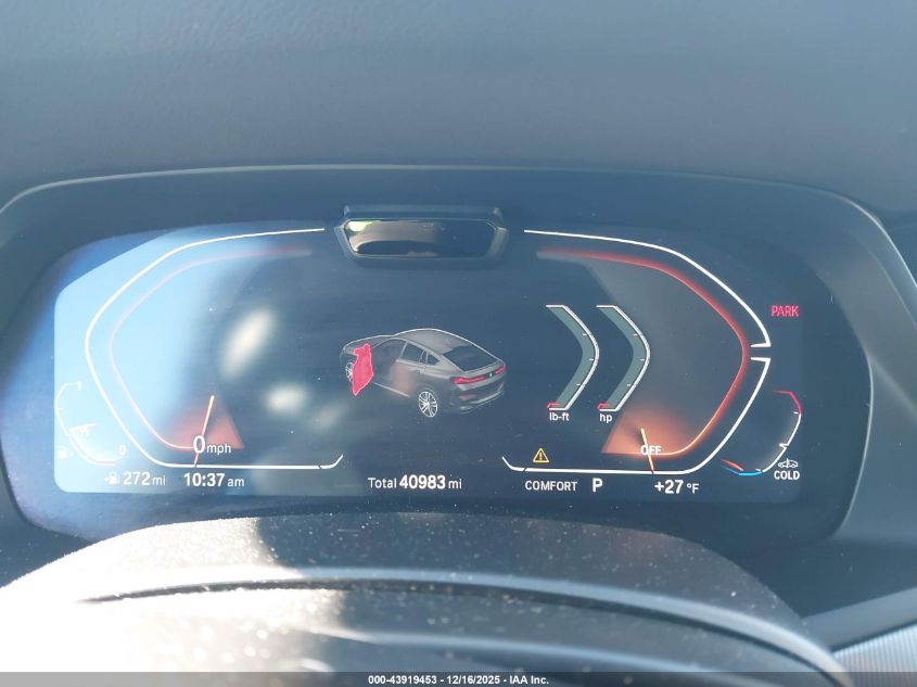 2023 BMW X6 xDrive40I VIN: 5UXCY6C06P9P90638 Lot: 43919453