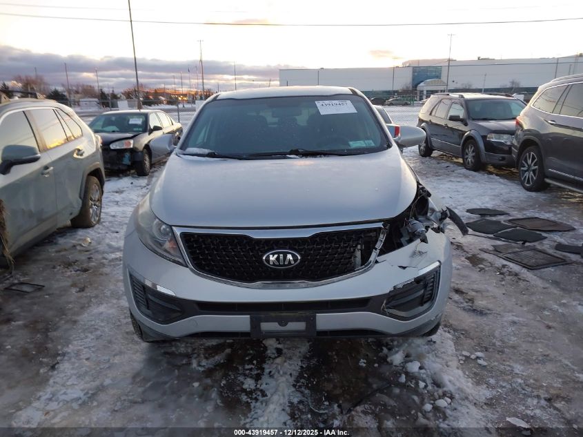 2016 Kia Sportage Lx VIN: KNDPBCAC6G7831362 Lot: 43919457