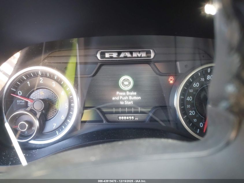 2019 Ram 1500 Big Horn/Lone Star 4X4 5'7 Box VIN: 1C6SRFFT1KN859145 Lot: 43919470