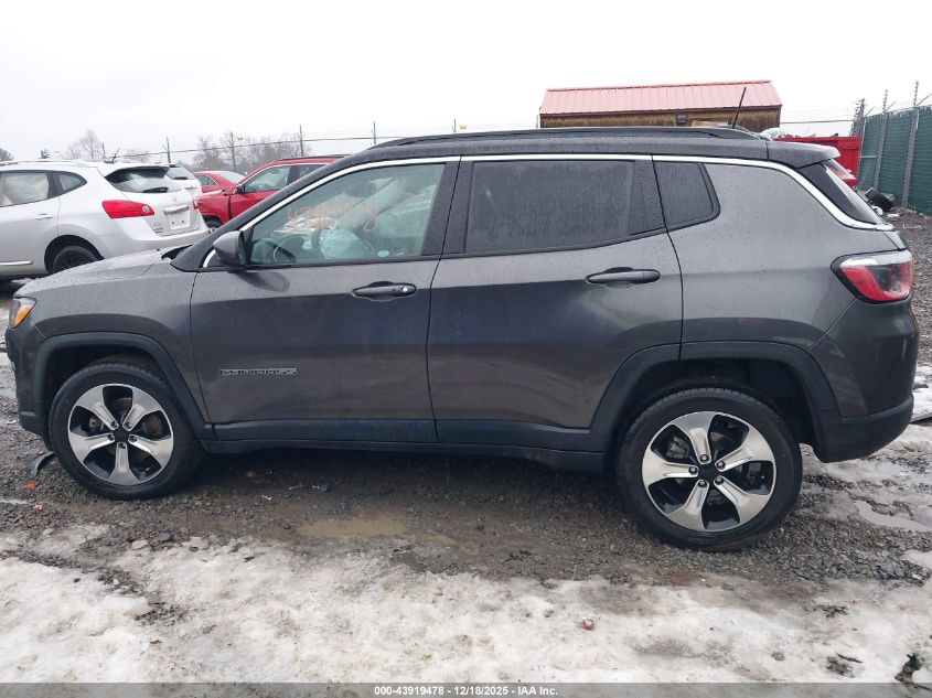 2018 Jeep Compass Latitude 4X4 VIN: 3C4NJDBB8JT117175 Lot: 43919478