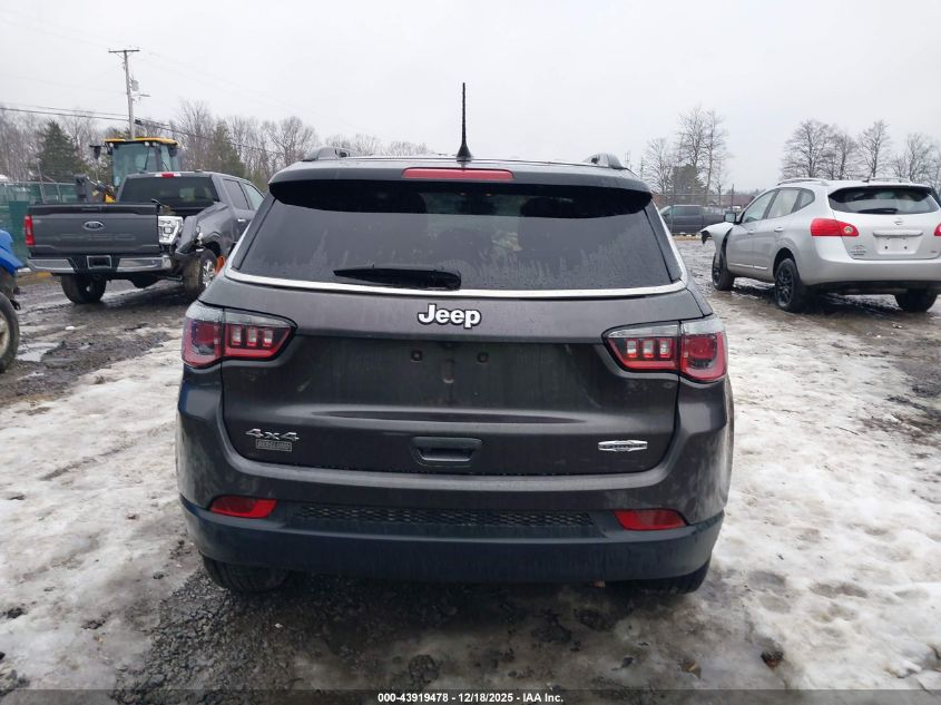 2018 Jeep Compass Latitude 4X4 VIN: 3C4NJDBB8JT117175 Lot: 43919478