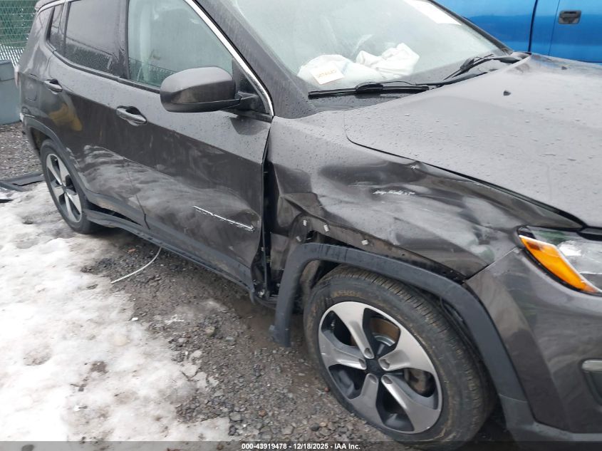 2018 Jeep Compass Latitude 4X4 VIN: 3C4NJDBB8JT117175 Lot: 43919478