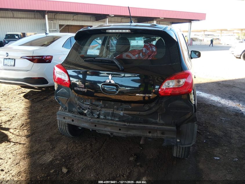 2017 Mitsubishi Mirage Es VIN: ML32A3HJ9HH004231 Lot: 43919481