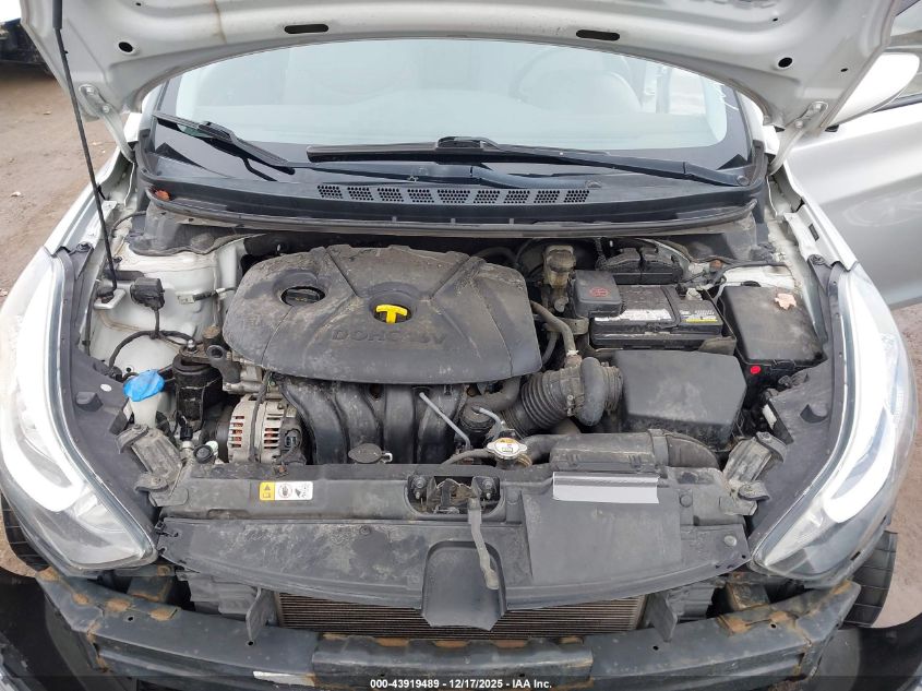 2016 Hyundai Elantra Se VIN: 5NPDH4AE0GH719533 Lot: 43919489