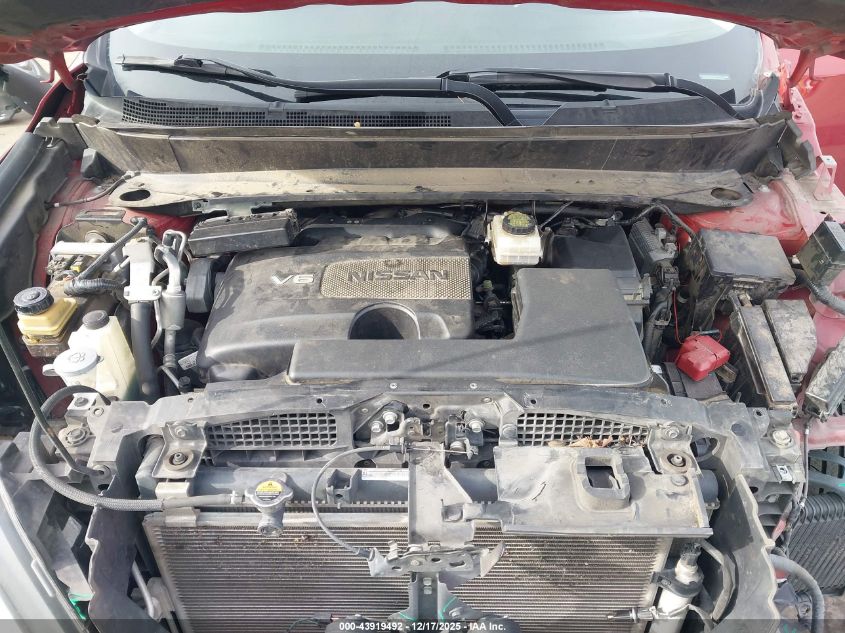 2017 Nissan Pathfinder Sv VIN: 5N1DR2MN4HC634524 Lot: 43919492