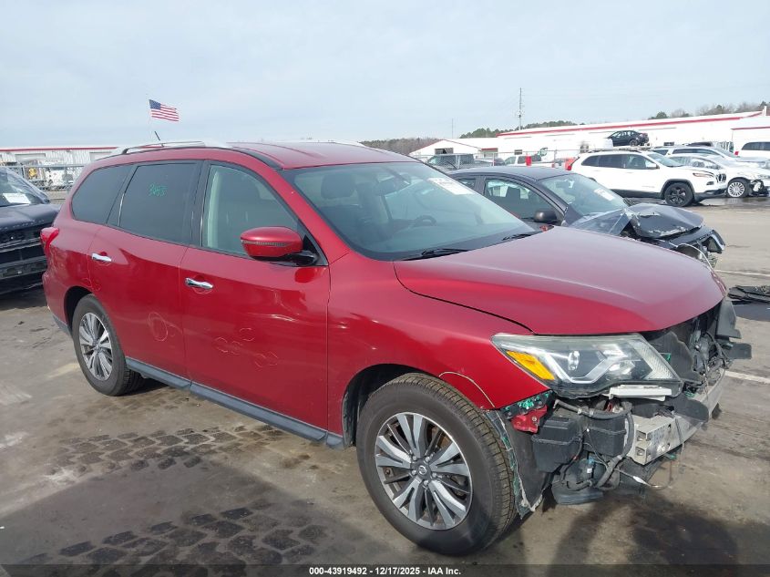 2017 Nissan Pathfinder Sv VIN: 5N1DR2MN4HC634524 Lot: 43919492