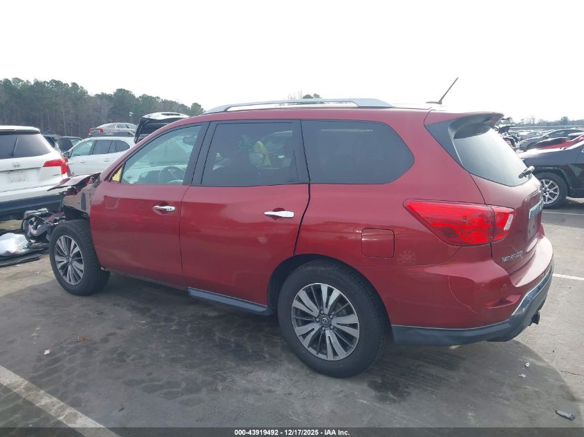 2017 Nissan Pathfinder Sv VIN: 5N1DR2MN4HC634524 Lot: 43919492