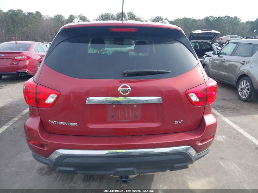 2017 Nissan Pathfinder Sv VIN: 5N1DR2MN4HC634524 Lot: 43919492