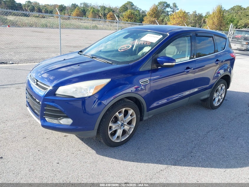 Vin: 1fmcu0hx8duc67738, lot: 44415103, ford escape sel 20132