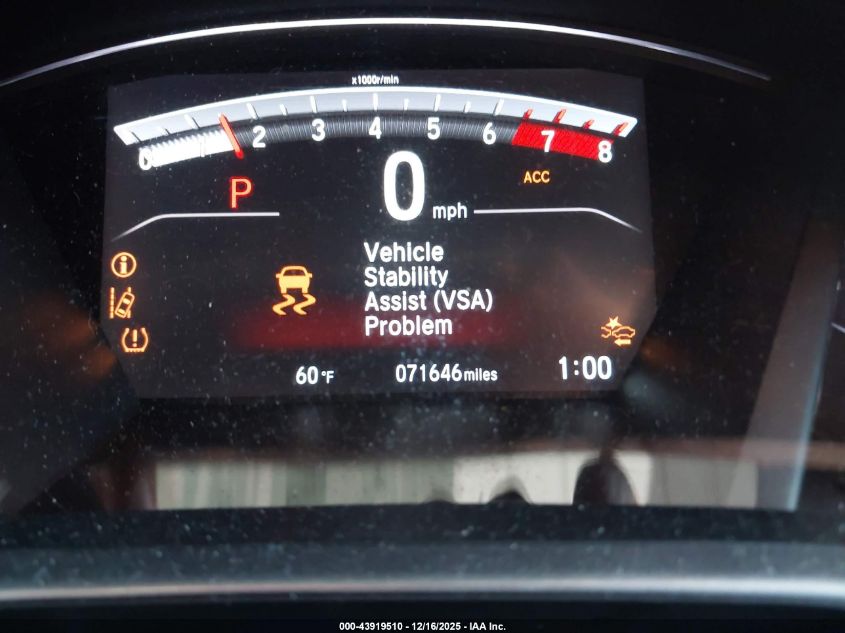 2018 Honda Cr-V Ex VIN: 7FARW1H52JE052622 Lot: 43919510