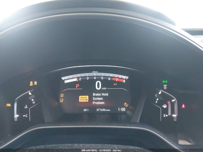 2018 Honda Cr-V Ex VIN: 7FARW1H52JE052622 Lot: 43919510