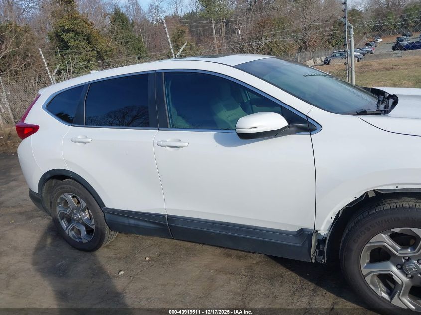 2019 Honda Cr-V Ex VIN: 2HKRW1H5XKH515170 Lot: 43919511