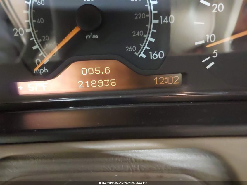 1999 Mercedes-Benz E 320 Awd VIN: WDBJF82HXXX015190 Lot: 43919515