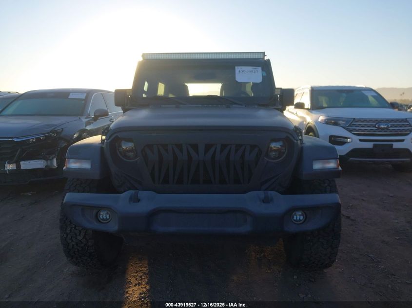 2019 Jeep Wrangler Unlimited Sport S 4X4 VIN: 1C4HJXDN7KW636154 Lot: 43919527