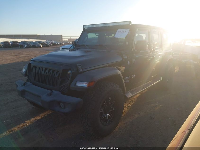 2019 Jeep Wrangler Unlimited Sport S 4X4 VIN: 1C4HJXDN7KW636154 Lot: 43919527
