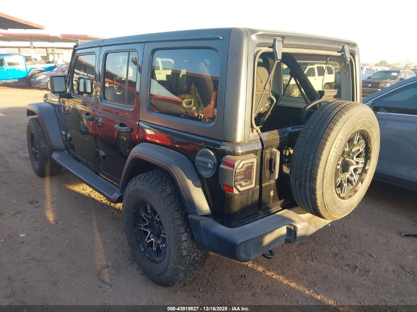 2019 Jeep Wrangler Unlimited Sport S 4X4 VIN: 1C4HJXDN7KW636154 Lot: 43919527