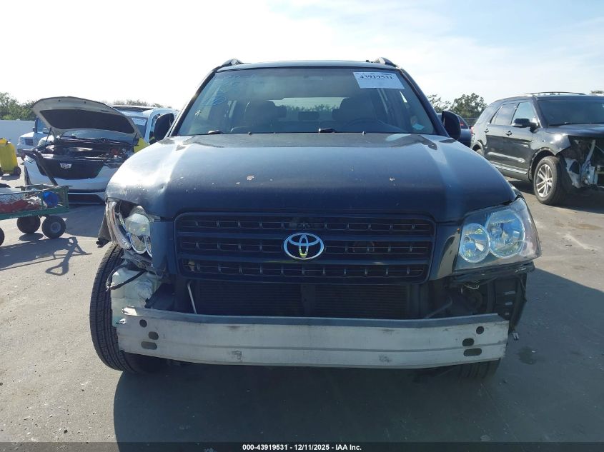 2002 Toyota Highlander Limited V6 VIN: JTEHF21A520097022 Lot: 43919531