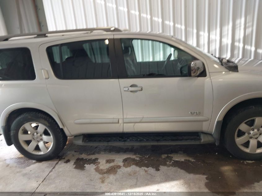 2008 Nissan Armada Le VIN: 5N1BA08CX8N603228 Lot: 43919541