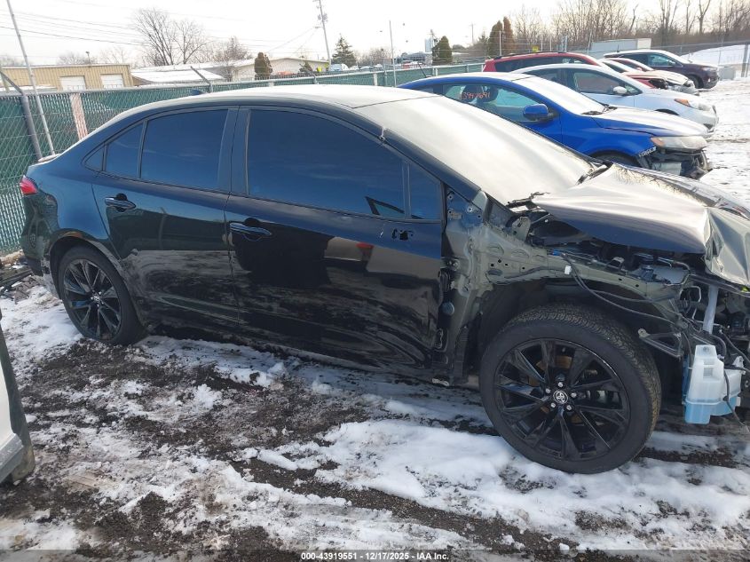 2022 Toyota Corolla Se Nightshade Edition VIN: 5YFS4MCE2NP122769 Lot: 43919551