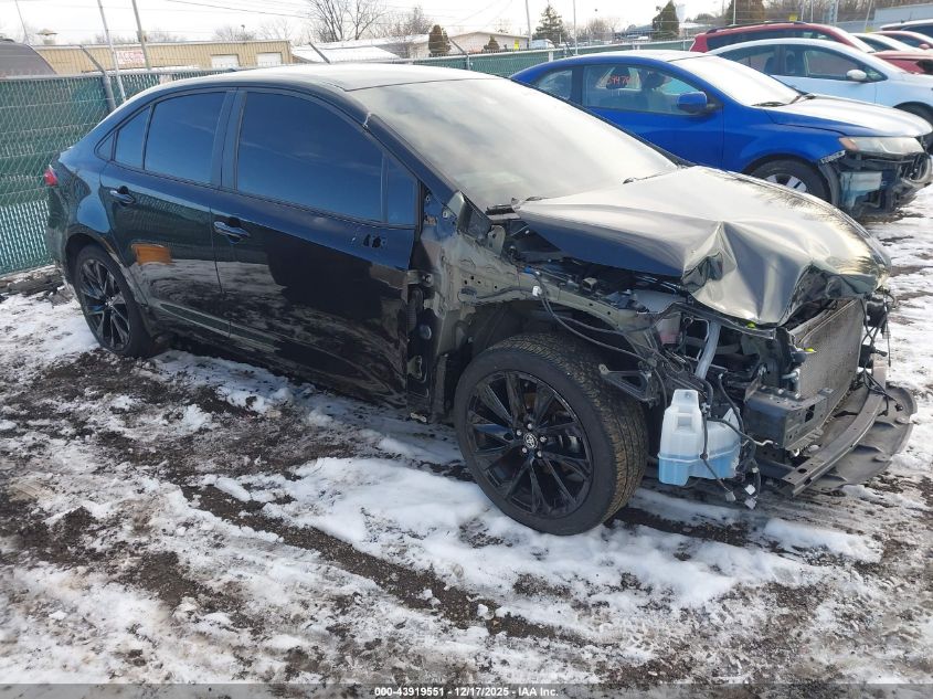 2022 Toyota Corolla Se Nightshade Edition VIN: 5YFS4MCE2NP122769 Lot: 43919551