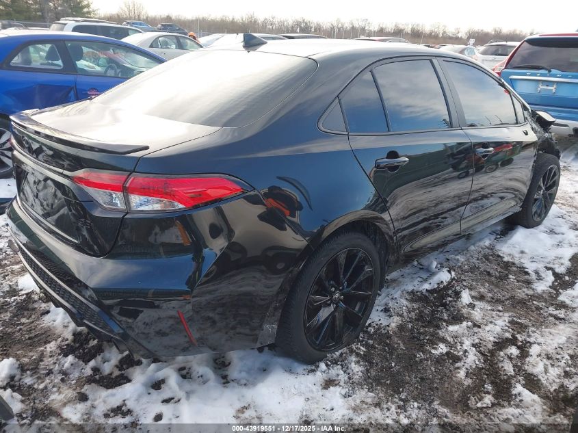 2022 Toyota Corolla Se Nightshade Edition VIN: 5YFS4MCE2NP122769 Lot: 43919551