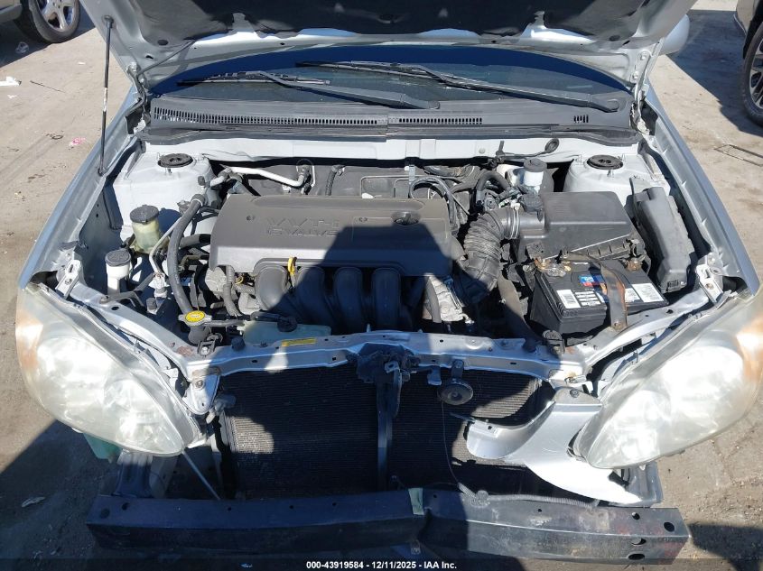 2005 Toyota Corolla Le VIN: 1NXBR32E25Z435848 Lot: 43919584