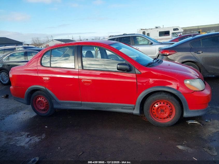 2001 Toyota Echo VIN: JTDBT123410134850 Lot: 43919585