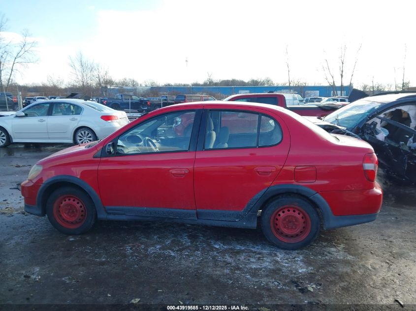 2001 Toyota Echo VIN: JTDBT123410134850 Lot: 43919585