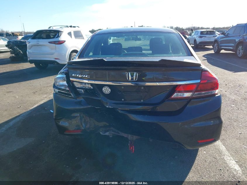 2013 Honda Civic Lx VIN: 19XFB2F59DE006590 Lot: 43919596