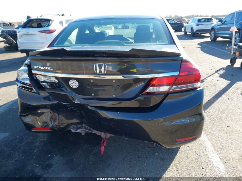 2013 Honda Civic Lx VIN: 19XFB2F59DE006590 Lot: 43919596