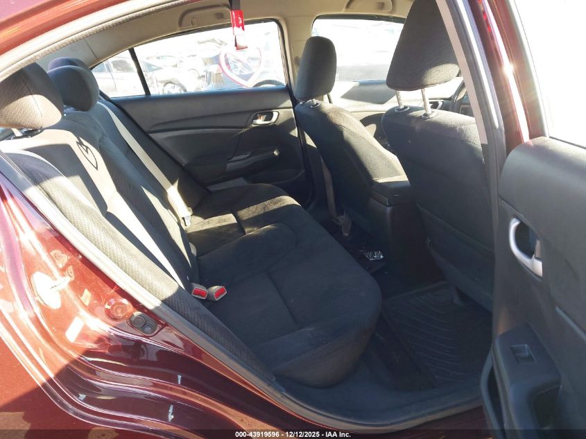 2013 Honda Civic Lx VIN: 19XFB2F59DE006590 Lot: 43919596