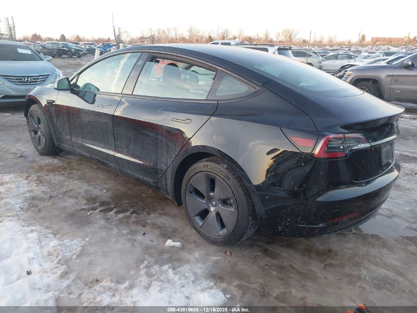 2023 Tesla Model 3 Rear-Wheel Drive