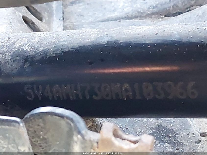 2021 Yamaha Yfm700 VIN: 5Y4AMH730MA103966 Lot: 43919612