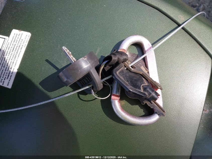 2021 Yamaha Yfm700 VIN: 5Y4AMH730MA103966 Lot: 43919612