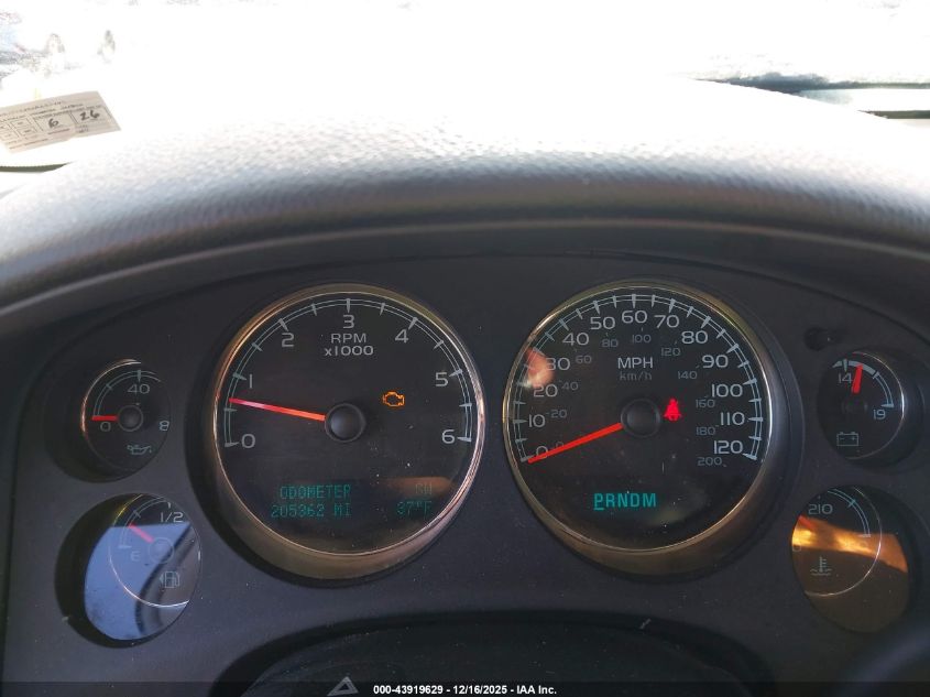 2012 Chevrolet Tahoe Ltz VIN: 1GNSKCE04CR222447 Lot: 43919629