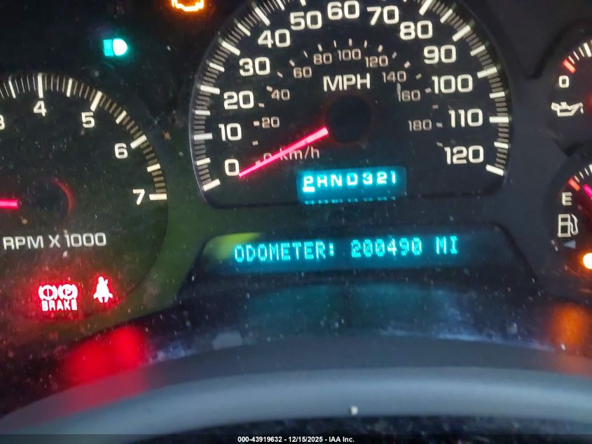 2005 Chevrolet Trailblazer Lt VIN: 1GNDS13S852312049 Lot: 43919632