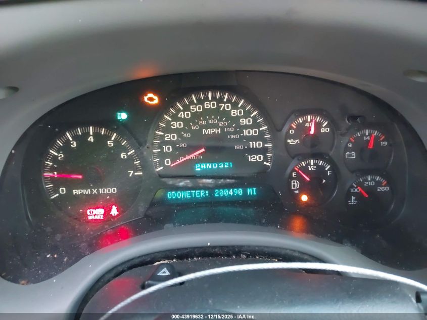 2005 Chevrolet Trailblazer Lt VIN: 1GNDS13S852312049 Lot: 43919632